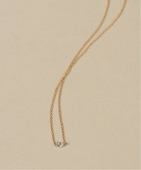 Lilas/ダブルホールダイヤ1ピースネックレス0.1ct K18/506066344