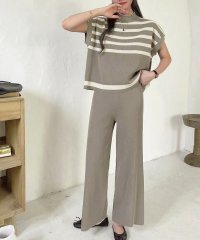 miniministore/ミニミニストア miniministore こなれ感 ニットセットアップ 体型カバー/506066940