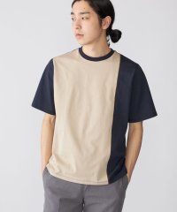 SHIPS MEN/SHIPS: スイッチ パネル Tシャツ/506067210