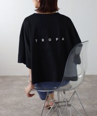 Bonjour Sagan/TROPAバックロゴハーフスリーブTシャツ/506067536