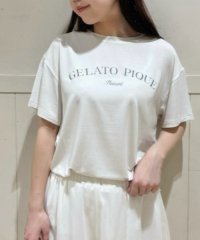 gelato pique/フェミニンロゴTシャツ/506069378