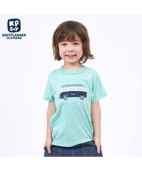 KP BOY/KPBOY(ケーピーボーイ)【日本製】車アップリケデザートコットン天竺半袖Tシャツ(100～130)/505920700