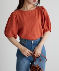 Ranan/ラナン RANAN ひんやり！サッカー素材袖ボリュームブラウス/505966686