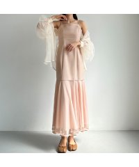 Louere/ルエレ Louere Louere 裾シアーチュールマーメイドキャミワンピース/505966846