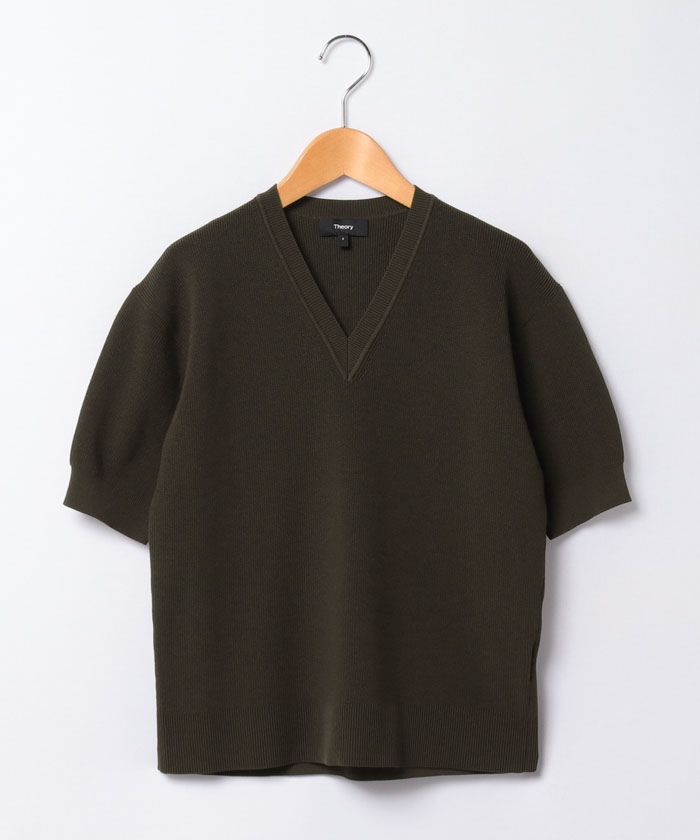セオリー Theory 24SS Bristol Cotton Karenia VNK ニット