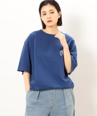 Purple & Yellow/サークル メッセージプリント 半袖Ｔシャツ/506029867