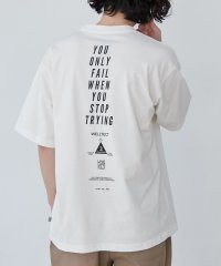 coen/先行販売【WELLTECT】ロゴバックプリントTシャツ（WEB限定カラー）/506035108