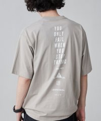 coen/先行販売【WELLTECT】ロゴバックプリントTシャツ（WEB限定カラー）/506035108