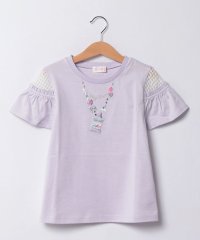 mezzo piano/キャンディネックレス　フレア袖Ｔシャツ/506063121