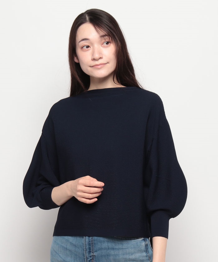 セール 50%OFF】ヴェルソー VERSEAU バルーンスリーブニット