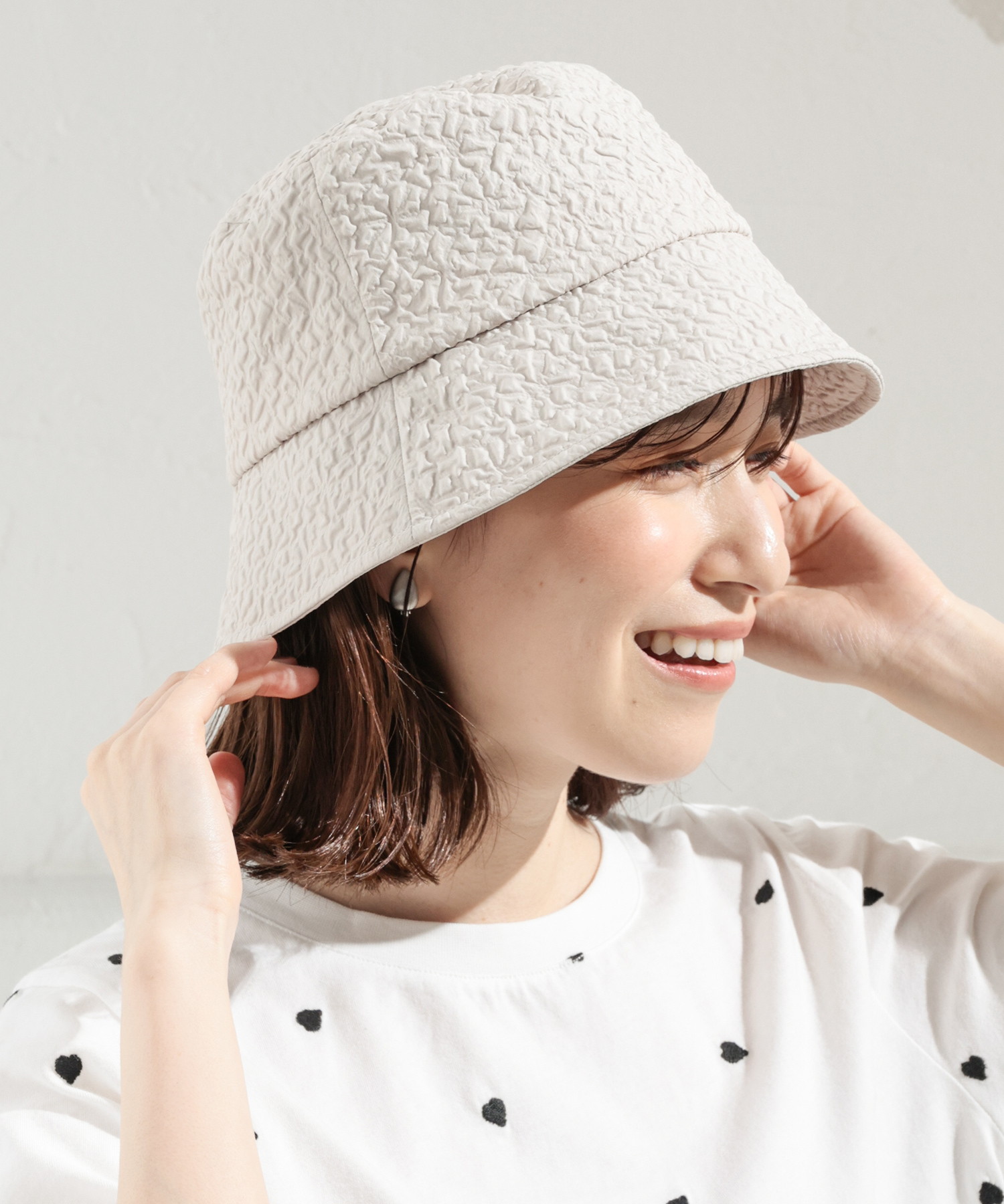 ハニーズ Honeys バケットハット 帽子 ハット レディース レース