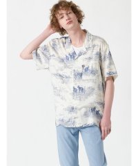 Levi's/サンセット キャンプ　半袖シャツ ホワイト WESTERN/506077260