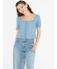 Levi's/PASCALE 半袖ブラウス ライトインディゴ OLD 517 BLUE/506077292