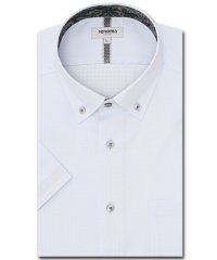 TAKA-Q/形態安定 スタンダードフィット ショートボタンダウン半袖シャツ 半袖 シャツ メンズ ワイシャツ ビジネス ノーアイロン 形態安定 yシャツ 速乾/506077423