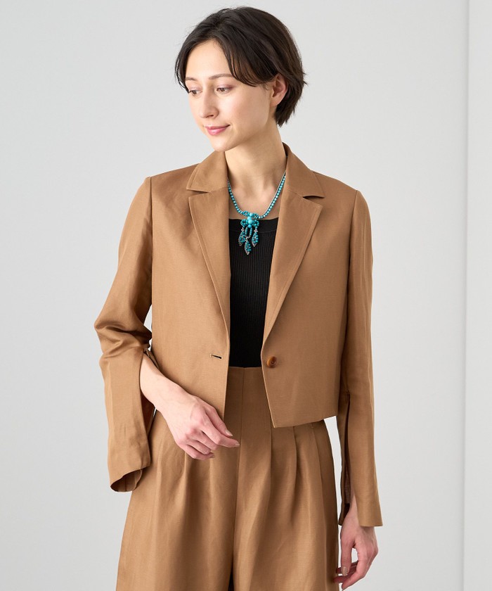 ZARA コントラストダブルフェイス仕様ジャケット ZARA コントラストダブルフェイス仕様ジャケット