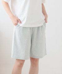 Honeys/ハーフ丈ルームパンツ ボトムス パンツ レディース 黒 無地 チェック柄 総柄 /506078294