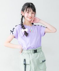 JENNI belle/【WEB限定】防蚊そでレースアップTシャツ/506078461