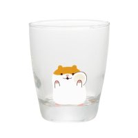 cinemacollection/はむころん ガラスコップ 食い意地グラス BR デコレ コップ ガラス かわいい グッズ /506078491