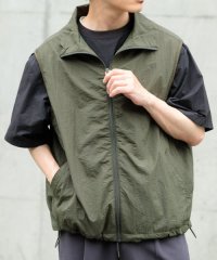 ITEMS URBANRESEARCH/メッシュライニング Zip Upナイロンベスト/506078850