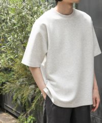 URBAN RESEARCH DOORS/FORK&SPOON　ストレッチダンボールショートスリーブTシャツ/506079096