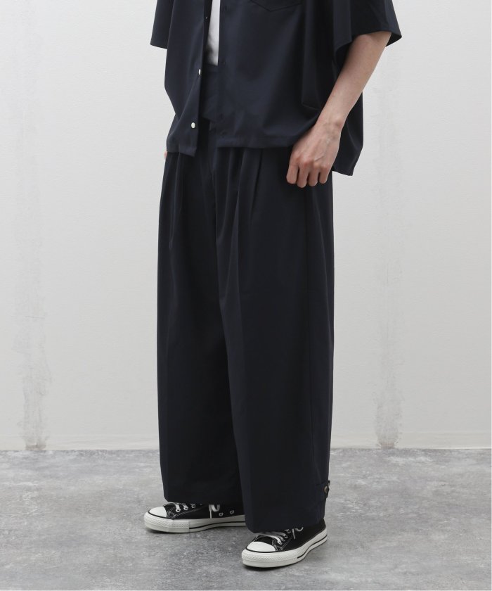 Sillage (シアージ) WOOL TROPICAL GURKHA PANTS EX SL24SS－GPTW－NV(506079552) |  エディフィス(EDIFICE) - d fashion