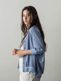 MAYSON GREY/eggシルエットジョーゼットカーディガン≪手洗い可能≫/506020964