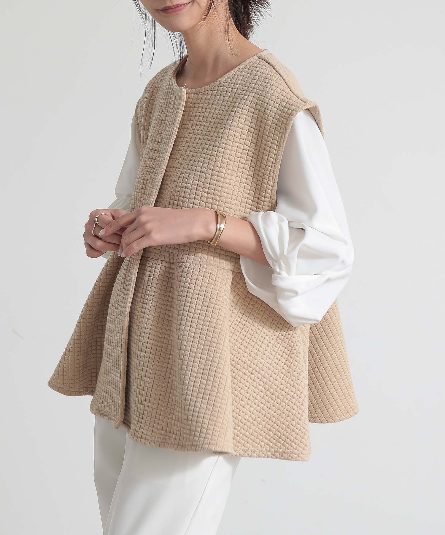 お得なセール情報 クーポン】【セール44%OFF】アンドイット and it_ ワッフル 服＆ファッション小物