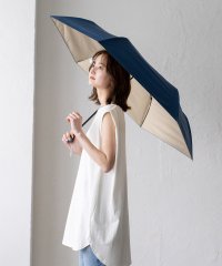 VitaFelice/インナーカラー晴雨兼用折りたたみ傘（親骨60cm）【aroco/アロコ】日傘 折りたたみ 大きい 親骨60cm【遮光率99.9%・UV遮蔽率99.9%以上】1級/506075852