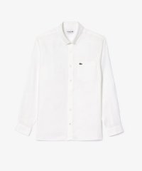 LACOSTE Mens/リネンボタンダウン長袖シャツ/506079755