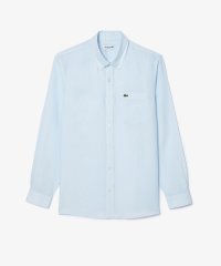 LACOSTE Mens/リネンボタンダウン長袖シャツ/506079755