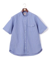 J.PRESS MENS/【KING SIZE】【クールマックス】サッカー マルチストライプ バンドカラーシャツ/506079778