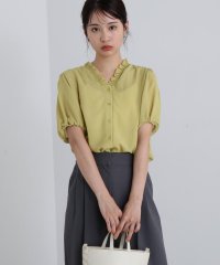 N Natural Beauty Basic/シアーサッカーブラウス/506079889