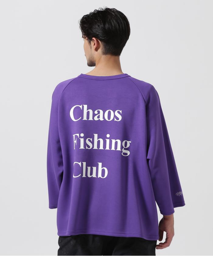 Chaos Fishing Club 「LOGO RAGLAN」 ラグラン 7分袖ティー