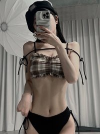 Darich/ダーリッチ Darich ショルダーリボンフリルビキニ【返品不可商品】/506079988