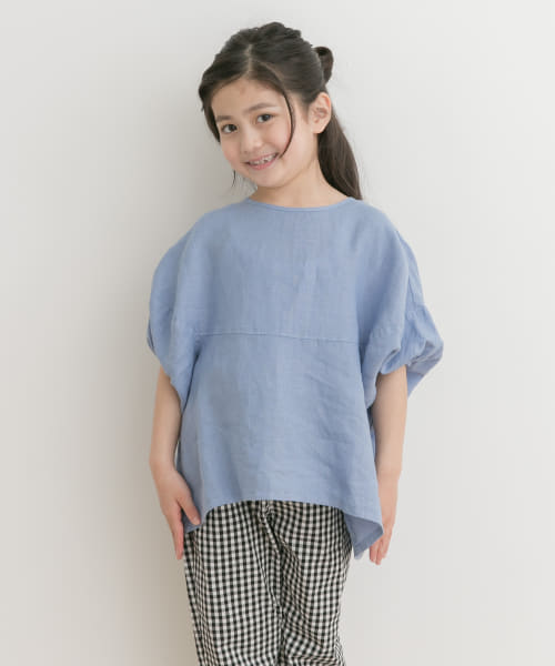 セール 50%OFF】『親子リンク』リネンバルーンスリーブブラウス(KIDS)(506080108) | アーバンリサーチドアーズ（キッズ）(URBAN  RESEARCH DOORS（Kids）) - d fashion