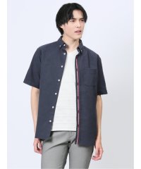 m.f.editorial/綿混オックス ボタンダウン半袖シャツ メンズ シャツ カジュアル トップス インナー 半袖 ギフト プレゼント ライトアウター カーディガン アウター/506080441