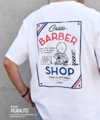 SHIPS any MEN/SHIPS any: SNOOPY コラボ カルチャー グラフィック バック プリント Tシャツ◇/506080896