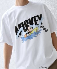 SHIPS any MEN/SHIPS any: ミッキーマウス スポーツ グラフィック Tシャツ◆/506080901