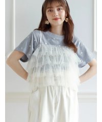 Ludic Park/ハート刺繍Tシャツ/506080905