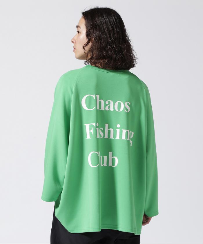 Chaos Fishing Club/カオスフィッシングクラブ LOGO RAGLAN Chaos Fishing Club/カオスフィッシングクラブ LOGO RAGLAN