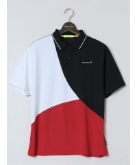 GRAND-BACK/グランバック GRAND－BACK 【大きいサイズ】ビバハート/VIVA HEART クレイジーカラーブロック 半袖ポロシャツ メンズ アウター カットソー カ/506082118