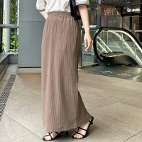 GeeRA/ジーラ GeeRA すっきり見え！リブタイトロングスカート/505842141