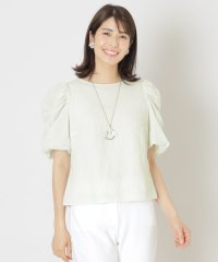 TO BE CHIC/バンピーリップストップ ブラウス/506062505