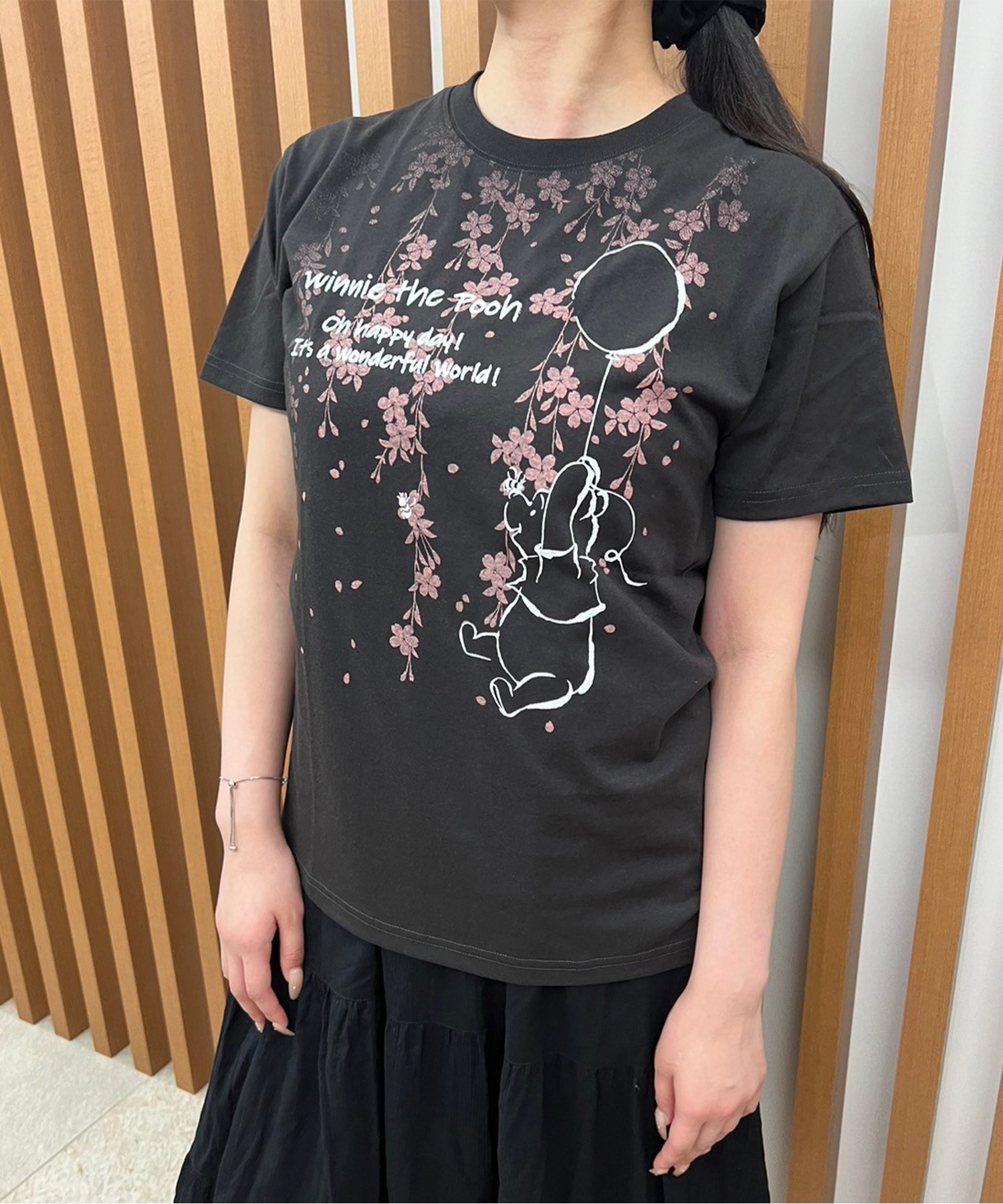 ディズニーTシャツセット DISNEY/ディズニー】天竺和柄プリントクルーネック半袖BOXT