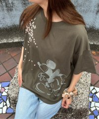 DISNEY/(L)【DISNEY/ディズニー】天竺半袖ワイド半袖Tシャツ/506066161