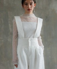 DRESS+/ドレスプラス DRESS+ アンサンブル セットアップ サロペット シアートップス/506081259