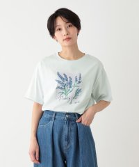 Afternoon Tea LIVING/フラワーTシャツ/ラベンダー/506082302