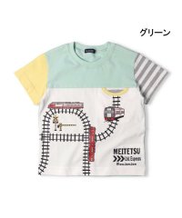 moujonjon/【子供服】 moujonjon (ムージョンジョン) 名鉄電車仕掛け付き半袖Tシャツ 90cm～130cm F32804/506082311