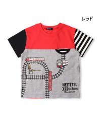 moujonjon/【子供服】 moujonjon (ムージョンジョン) 名鉄電車仕掛け付き半袖Tシャツ 90cm～130cm F32804/506082311