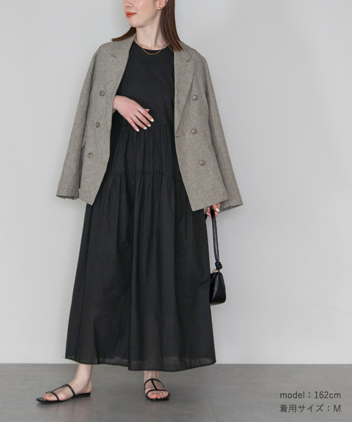 【CHICLINE】★ ルディユツイードワンピース (DRESS) ★ ワンピース
